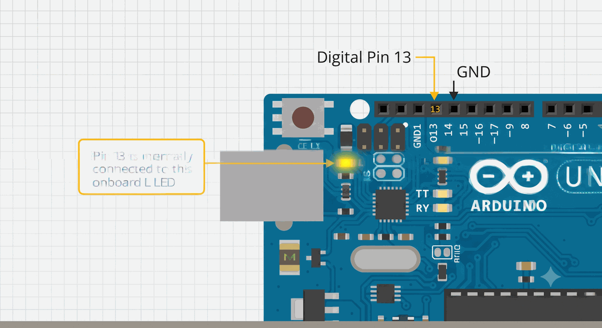 Arduino Built-in LED Location