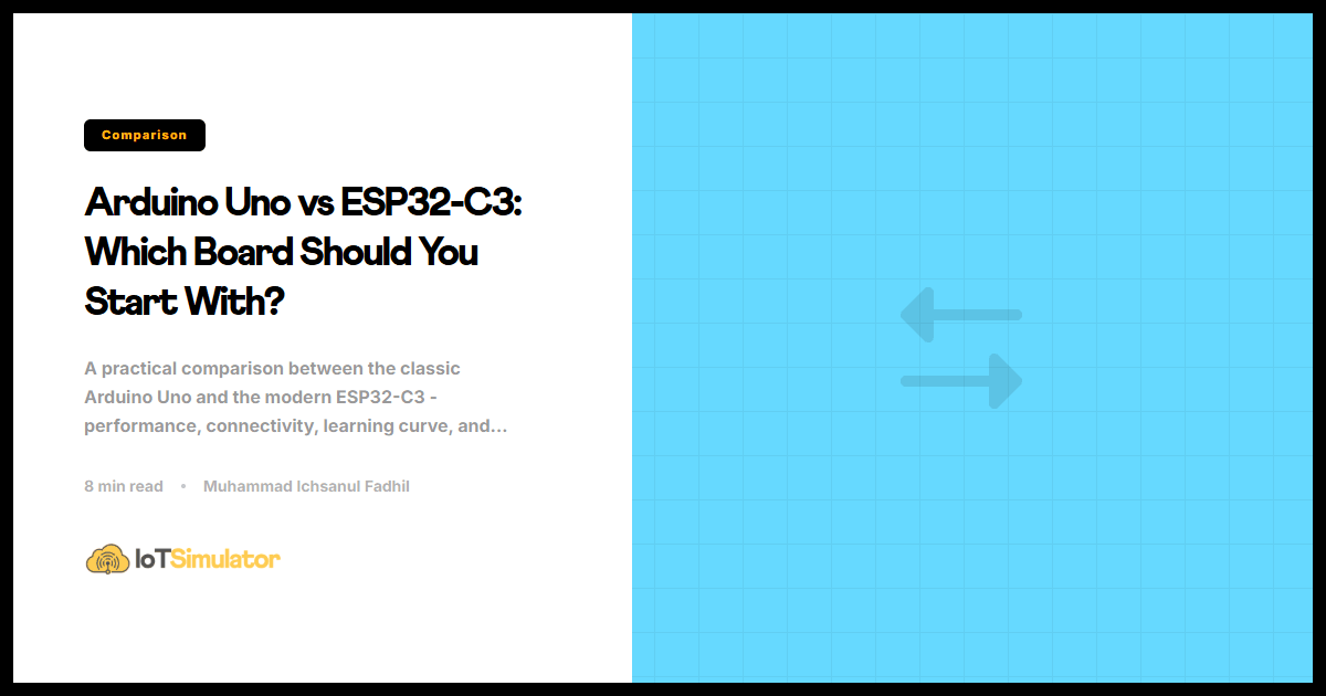 Arduino Uno vs ESP32-C3: Which Board Should You Start With?