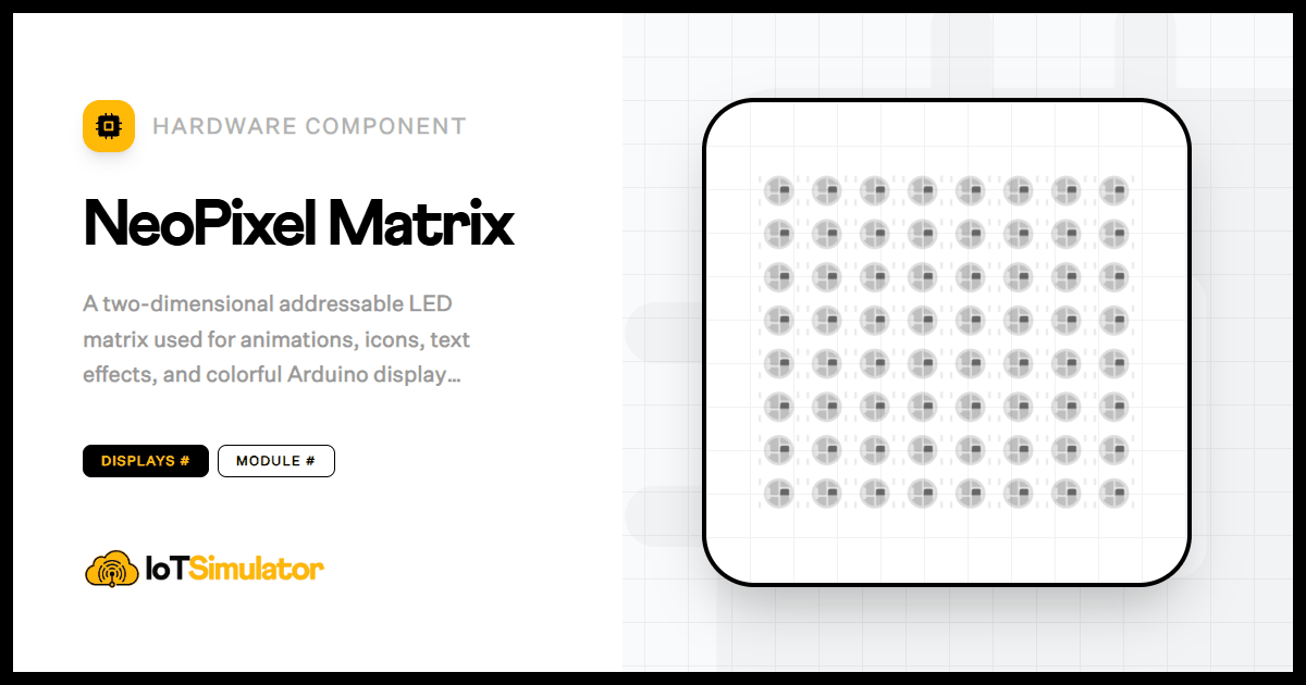 NeoPixel Matrix Guide