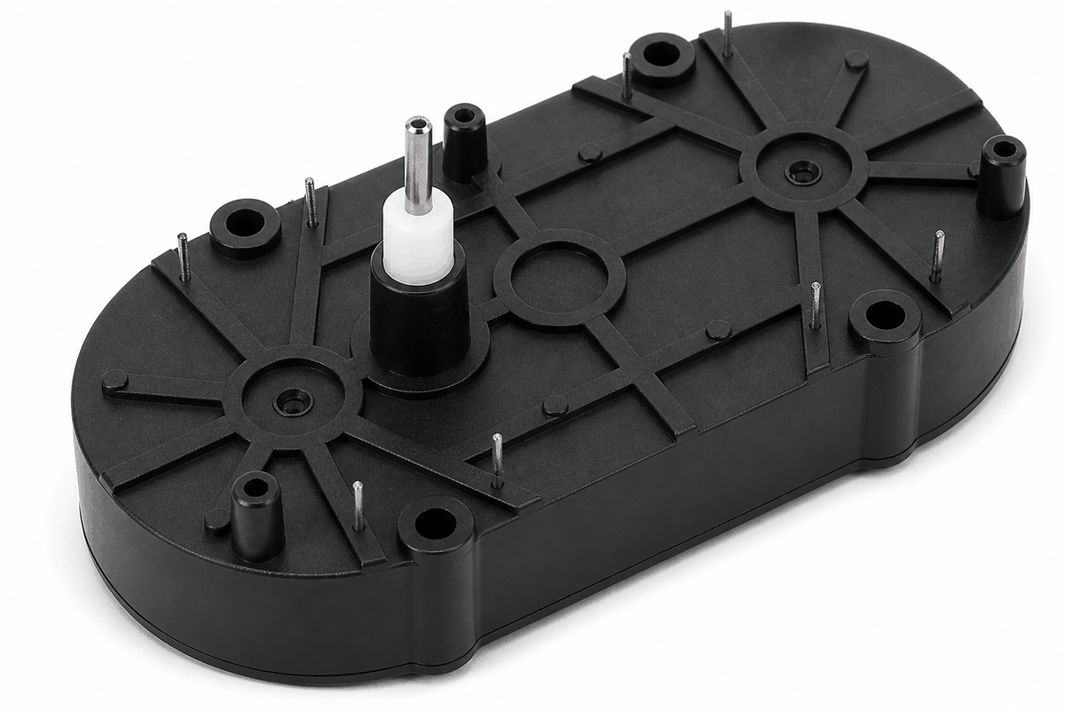 Biaxial Stepper two-shaft illustration