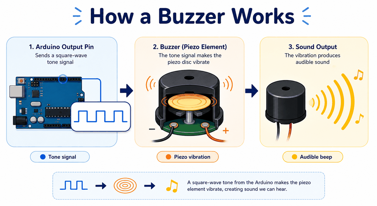 How the buzzer works