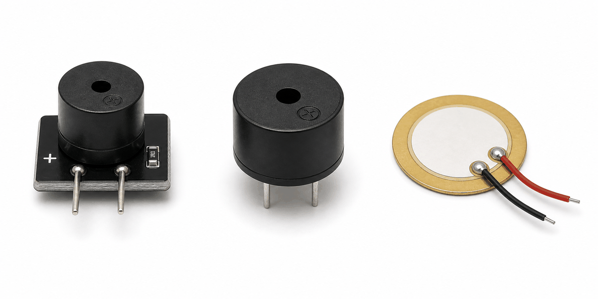 Different real buzzer types