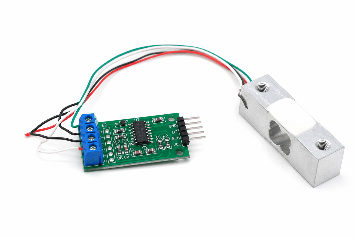 HX711 working with a load cell