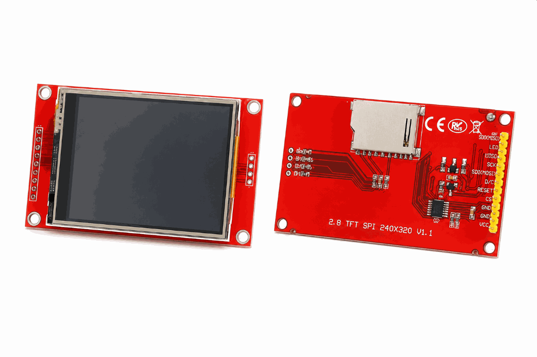 Real ILI9341 display module versions