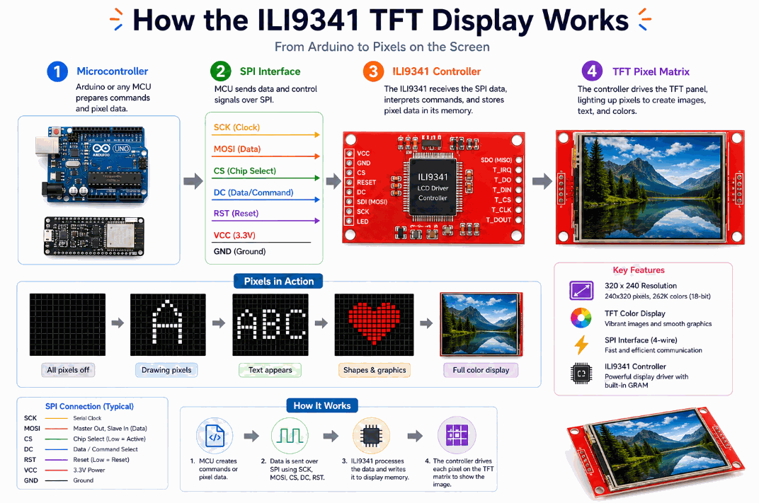 How the ILI9341 works