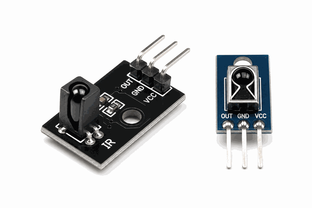 Real IR receiver module versions
