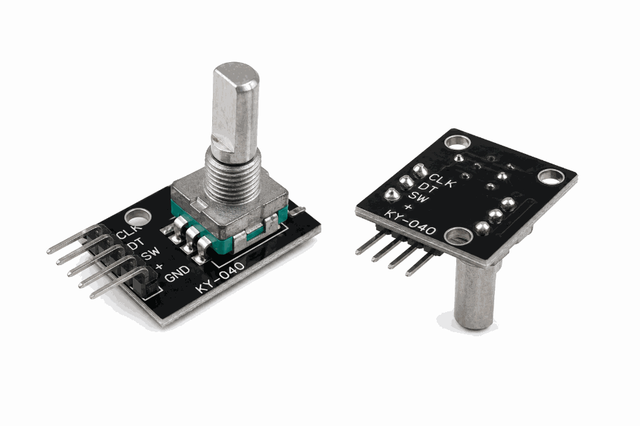 Real KY-040 rotary encoder module