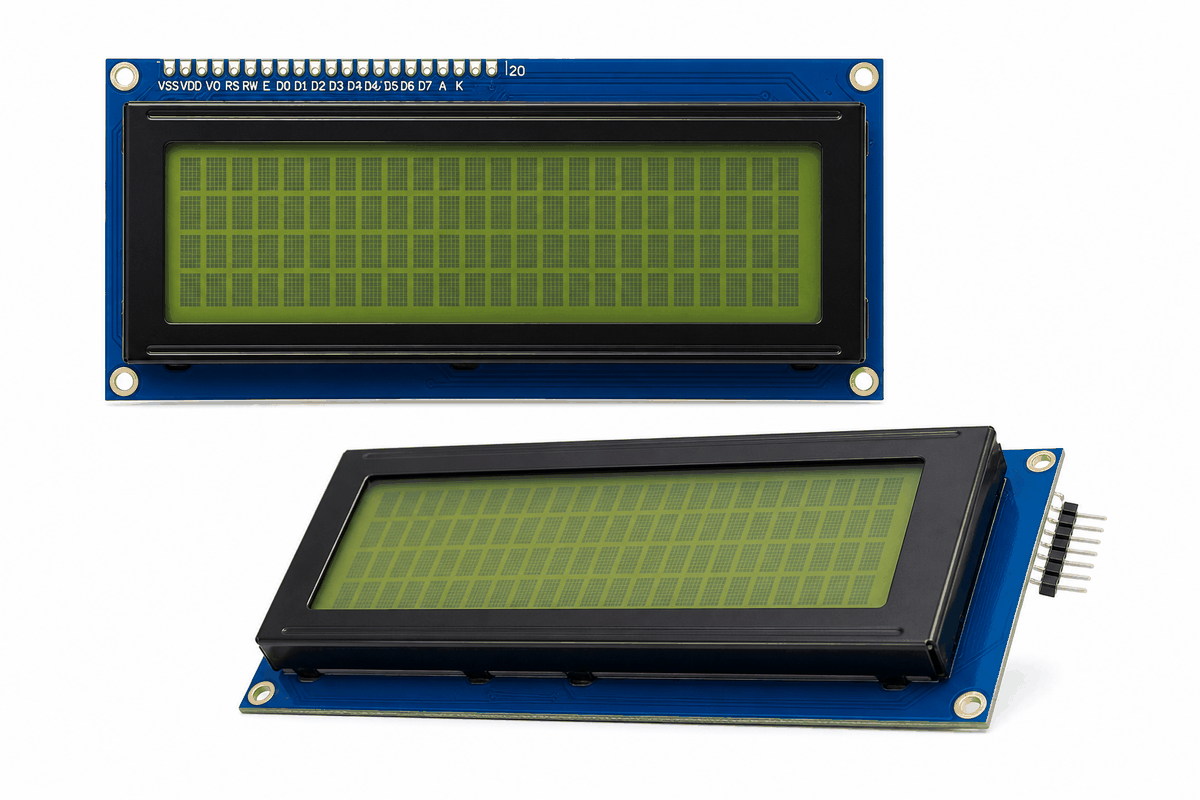 Real LCD2004 module versions