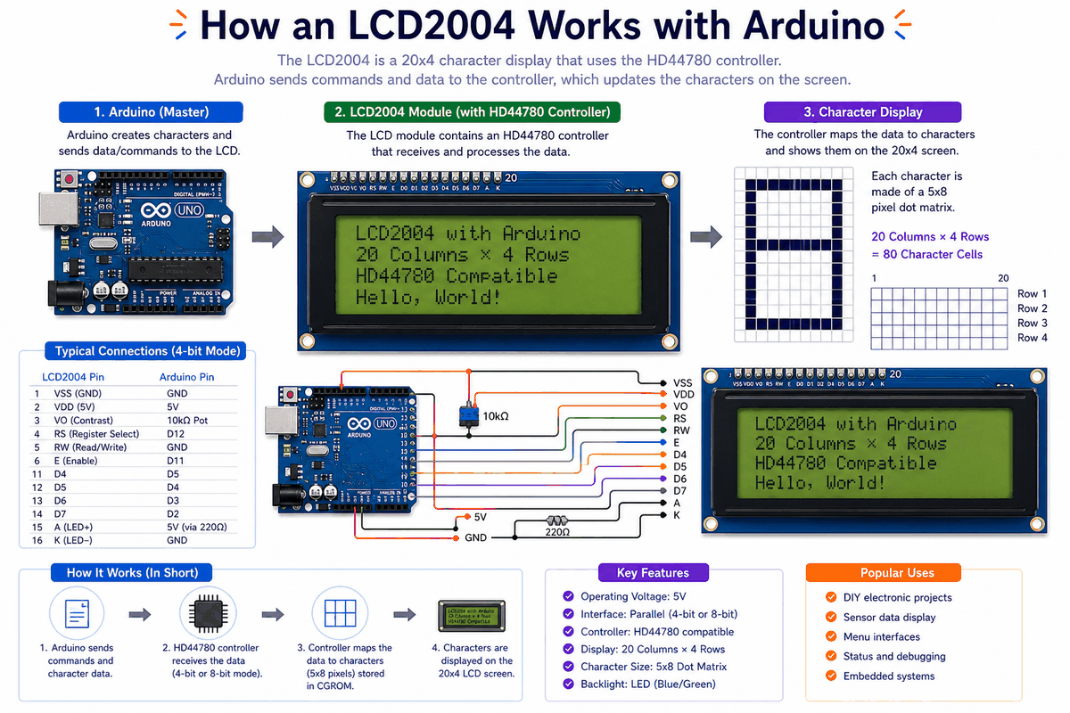 How the LCD2004 works