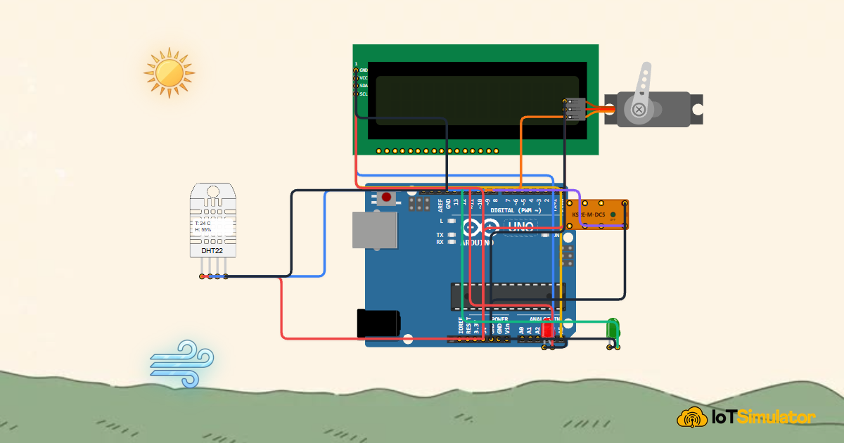 Mini Smart Greenhouse Climate Automator with Arduino