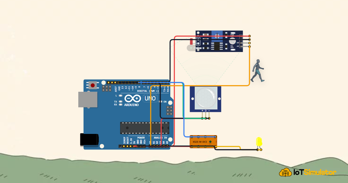 Arduino Smart Solar Streetlight with LDR and PIR Motion Sensor