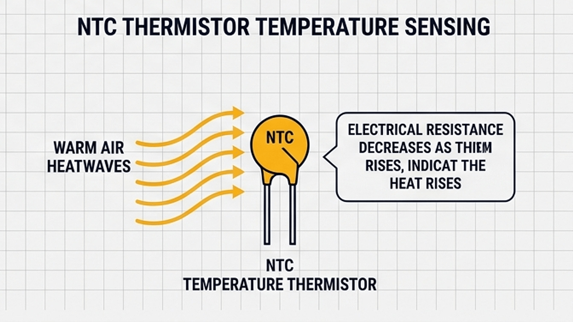 NTC Thermistor Temperature vs Output Voltage