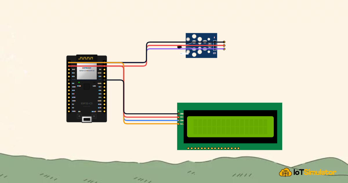 Display Temperature on an LCD with ESP32-C3