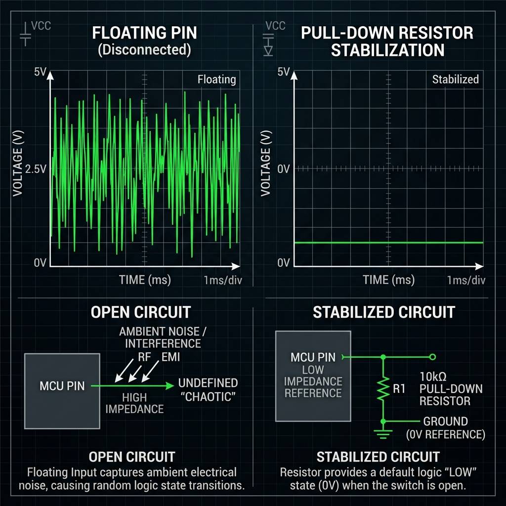 Little ghosts tricking the Arduino pin