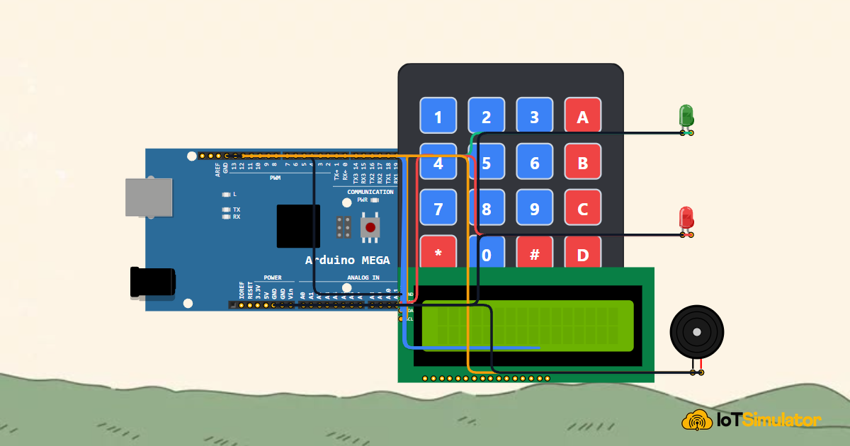 Build a Keypad Door Lock with an Arduino Mega