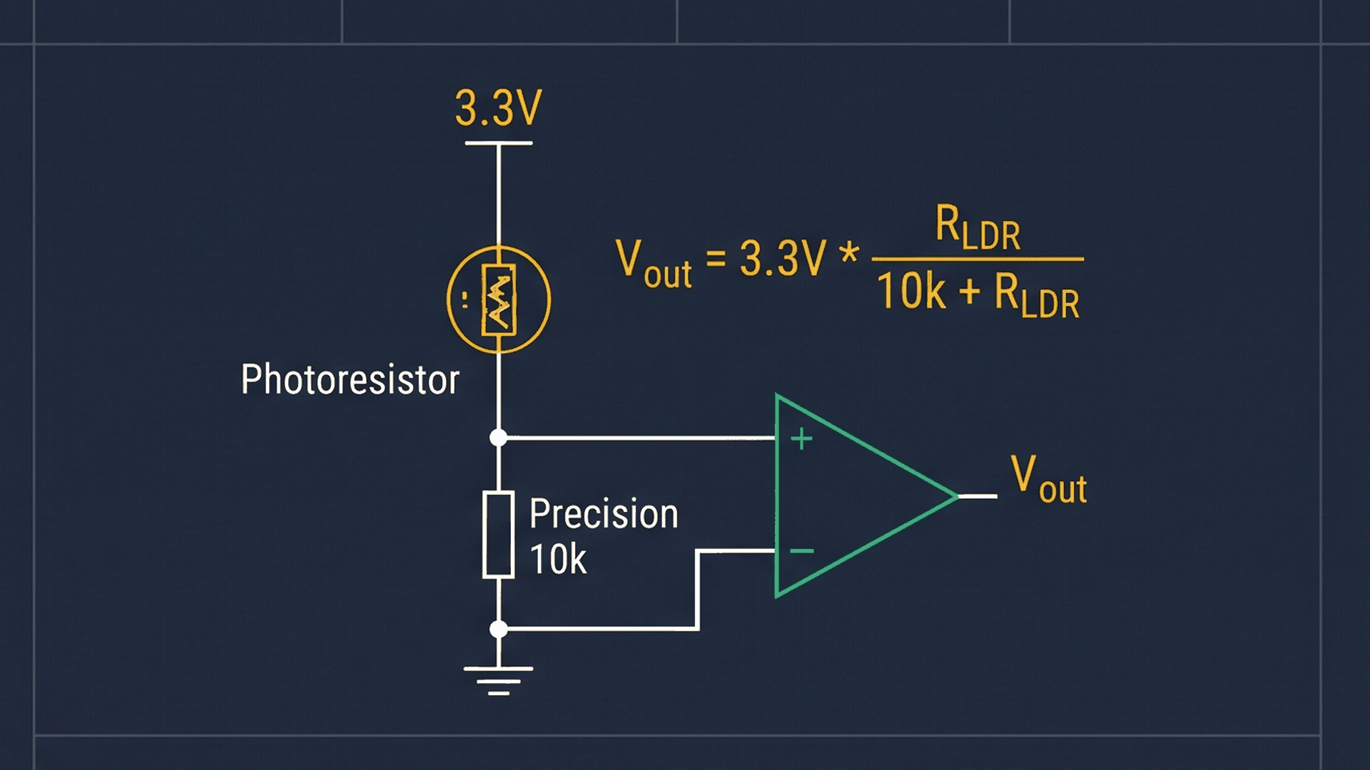 Understanding the Photoresistor Voltage Divider Circuit